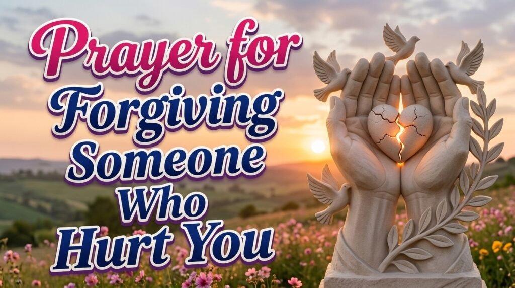 Prayer for Forgiving Someone Who Hurt You