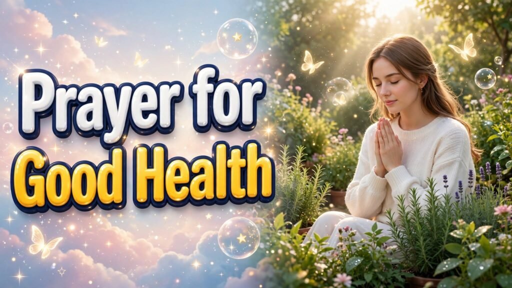 Prayer for Good Health