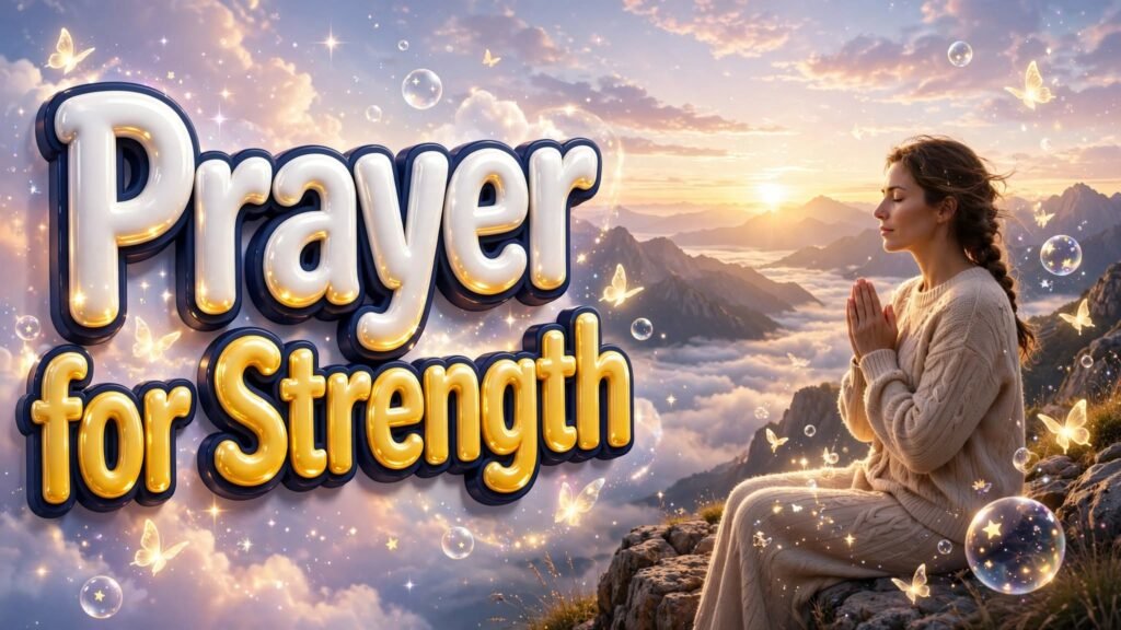 Prayer for Strength
