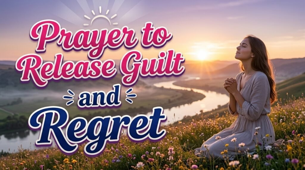 Prayer to Release Guilt and Regret
