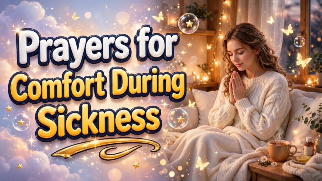 Prayers for Comfort During Sickness
