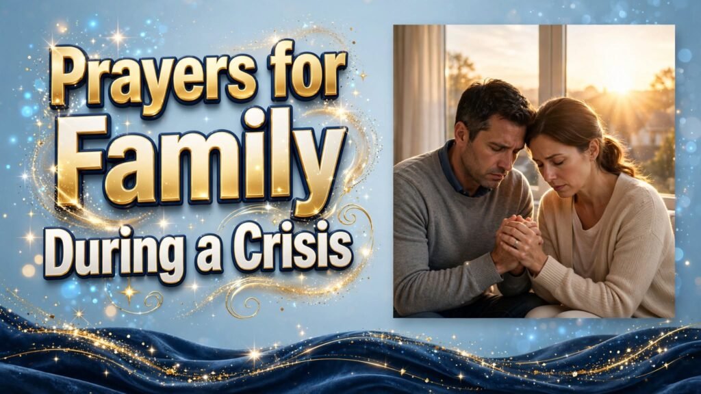 Prayers for Family During a Crisis(Seo)