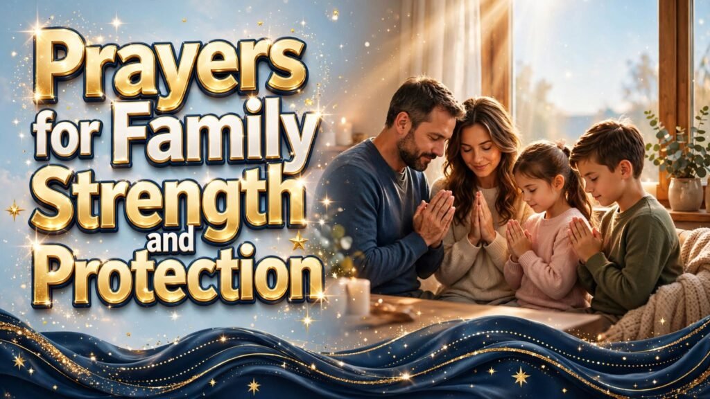 Prayers for Family Strength and Protection (Seo)