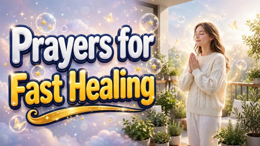Prayers for Fast Healing