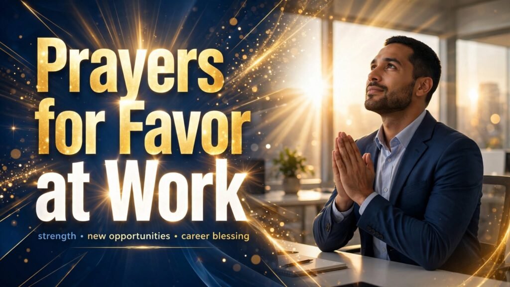 Prayers for Favor at Work (Seo)