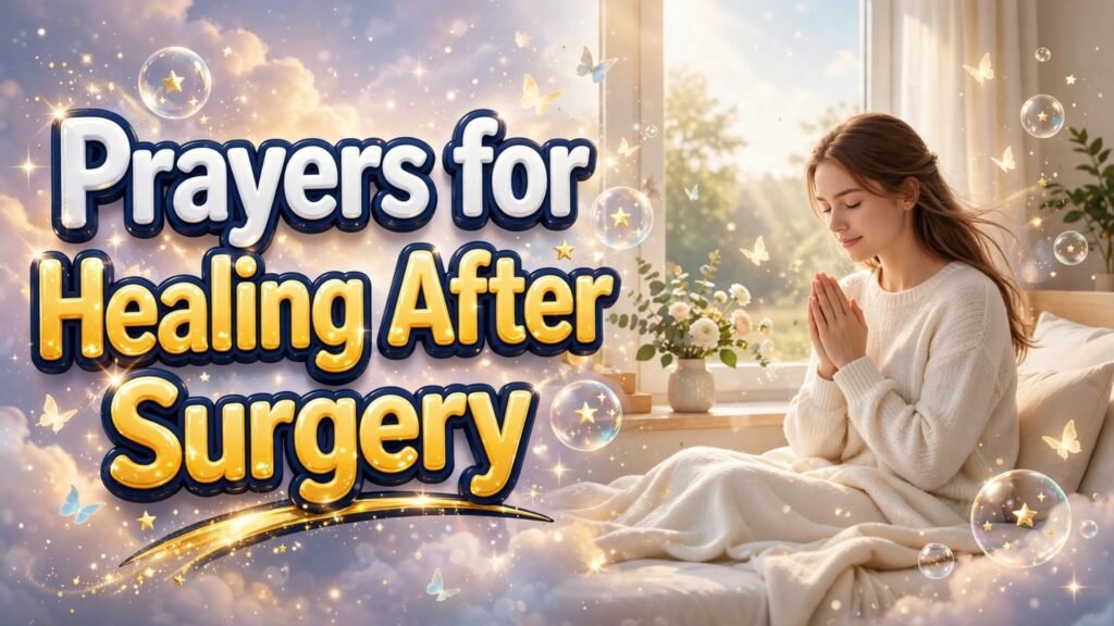 Prayers for Healing After Surgery