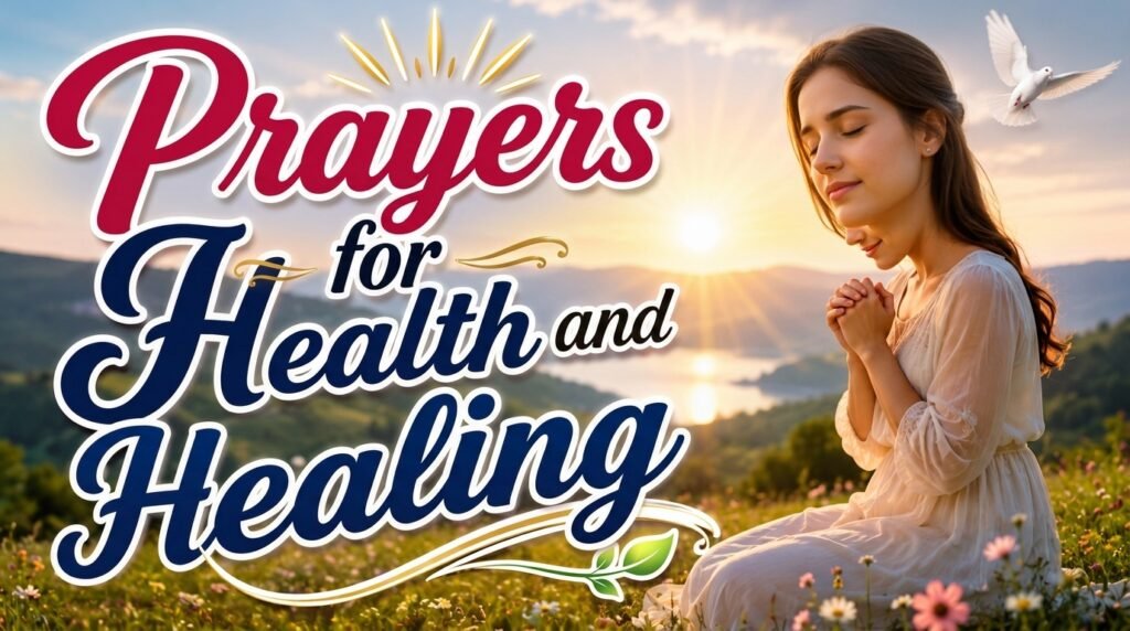 Prayers for Health and Healing
