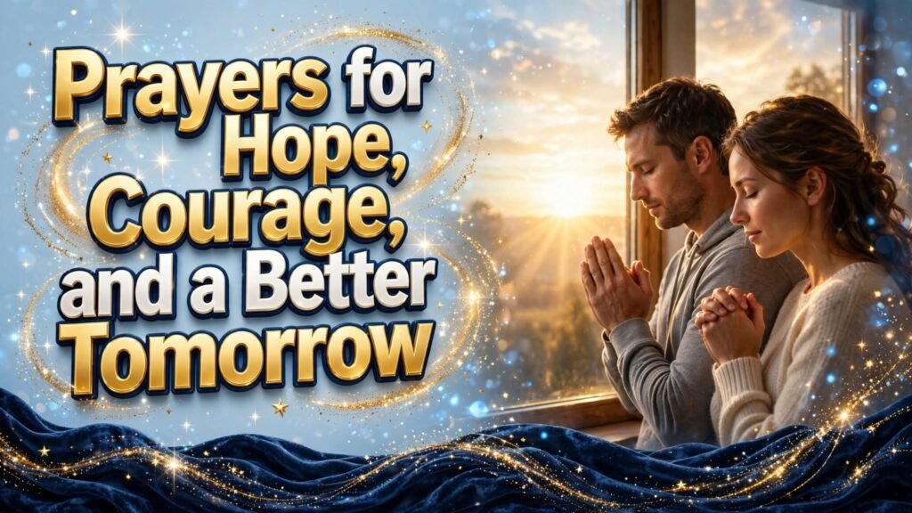 Prayers for Hope, Courage, and a Better Tomorrow (Seo)