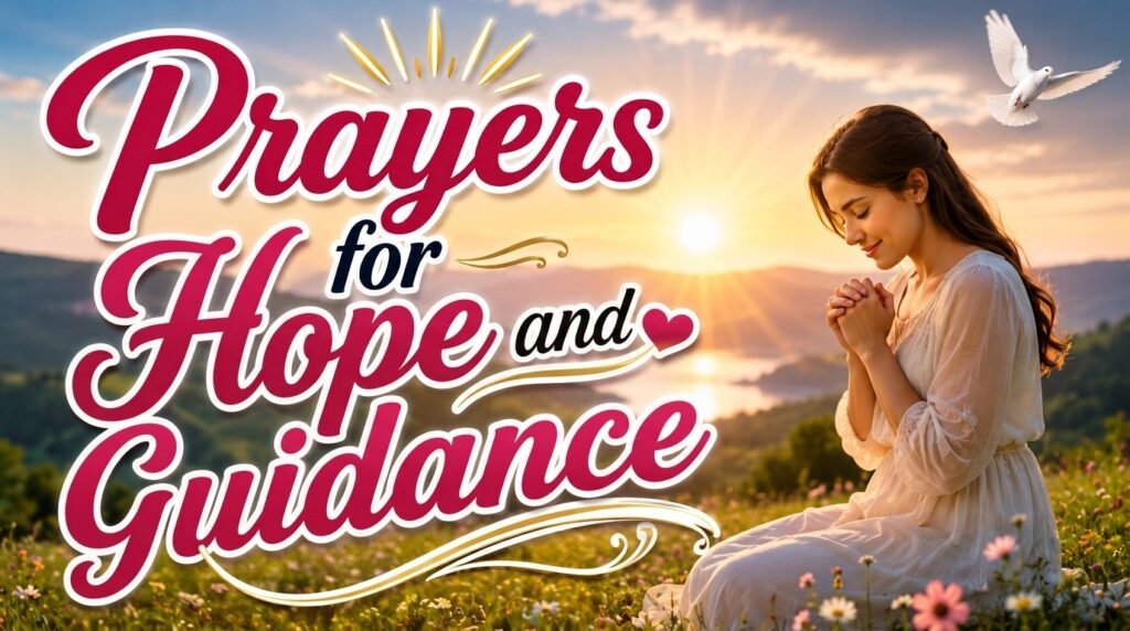 Prayers for Hope and Guidance