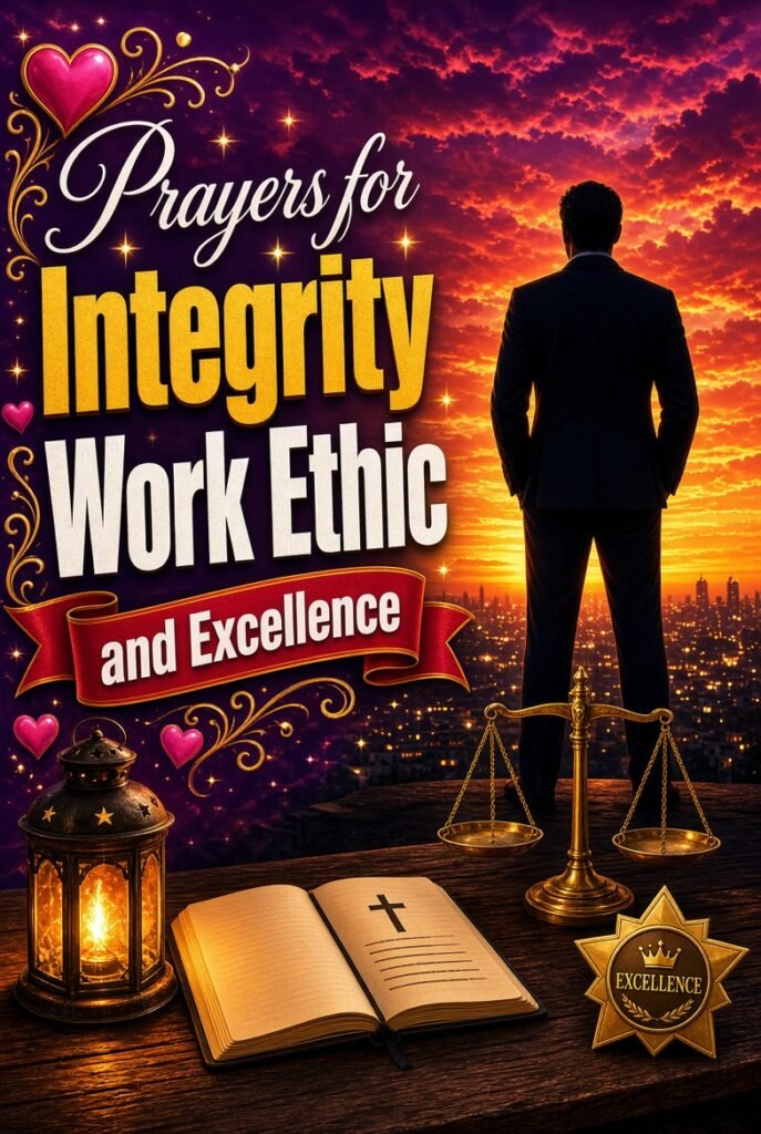 Prayers for Integrity, Work Ethic, and Excellence