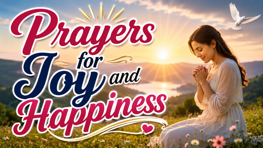 Prayers for Joy and Happiness
