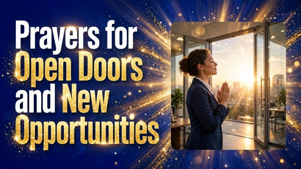 Prayers for Open Doors and New Opportunities (Seo)