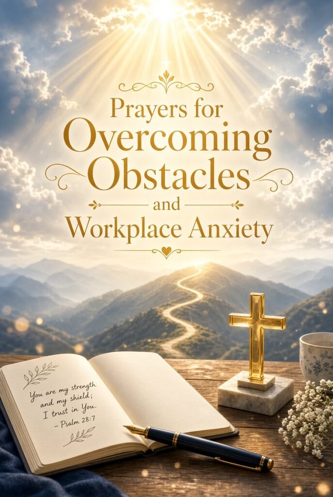 Prayers for Overcoming Obstacles and Workplace Anxiety