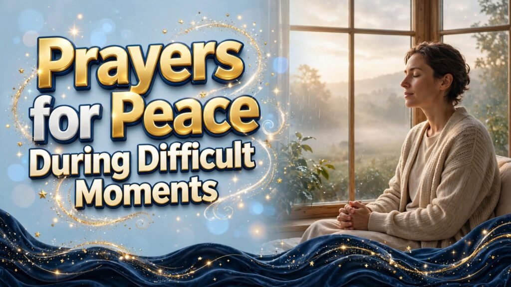 Prayers for Peace During Difficult Moments (Seo)