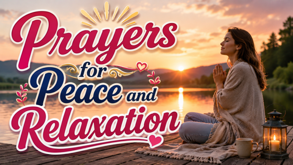 Prayers for Peace and Relaxation