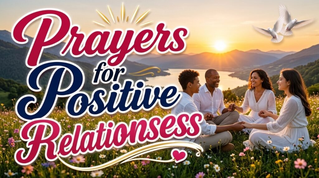 Prayers for Positive Relationships