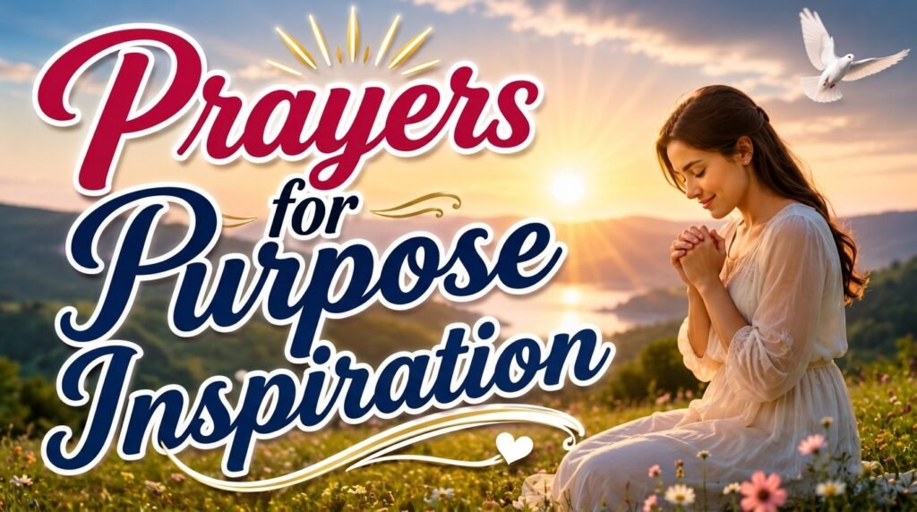 Prayers for Purpose and Inspiration