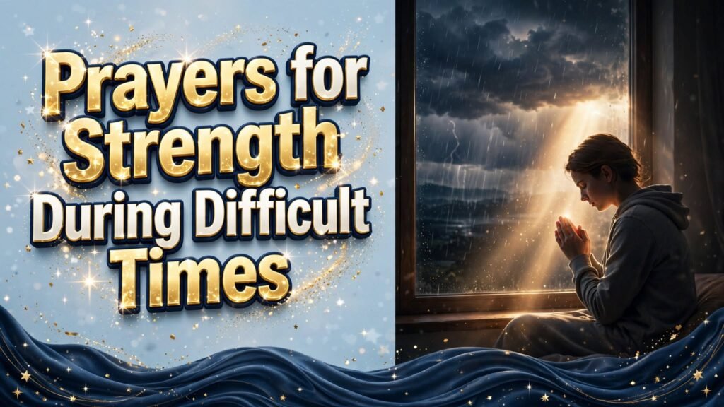 Prayers for Strength During Difficult Times (Seo)