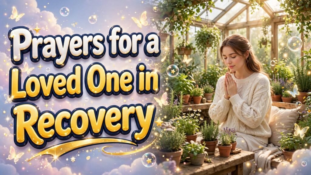 Prayers for a Loved One in Recovery