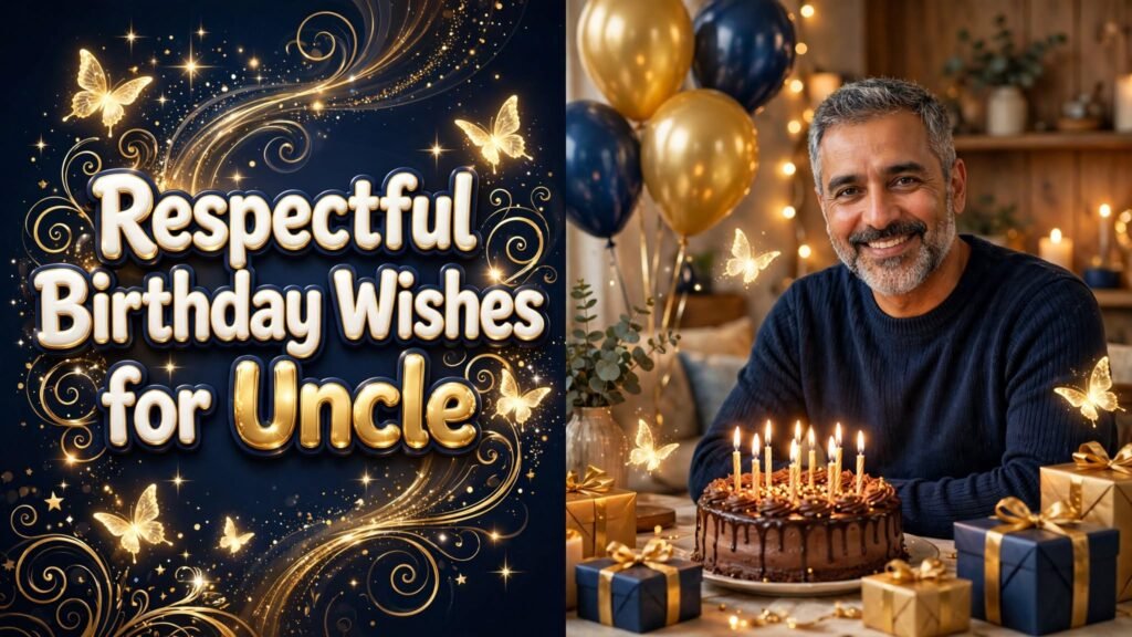 Respectful Birthday Wishes for Uncle (Seo)