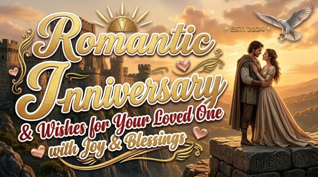 Romantic Anniversary Wishes for Your Loved One