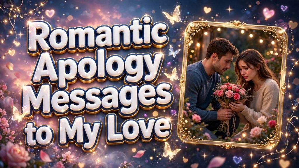 Romantic Apology Messages to My Love (seo)