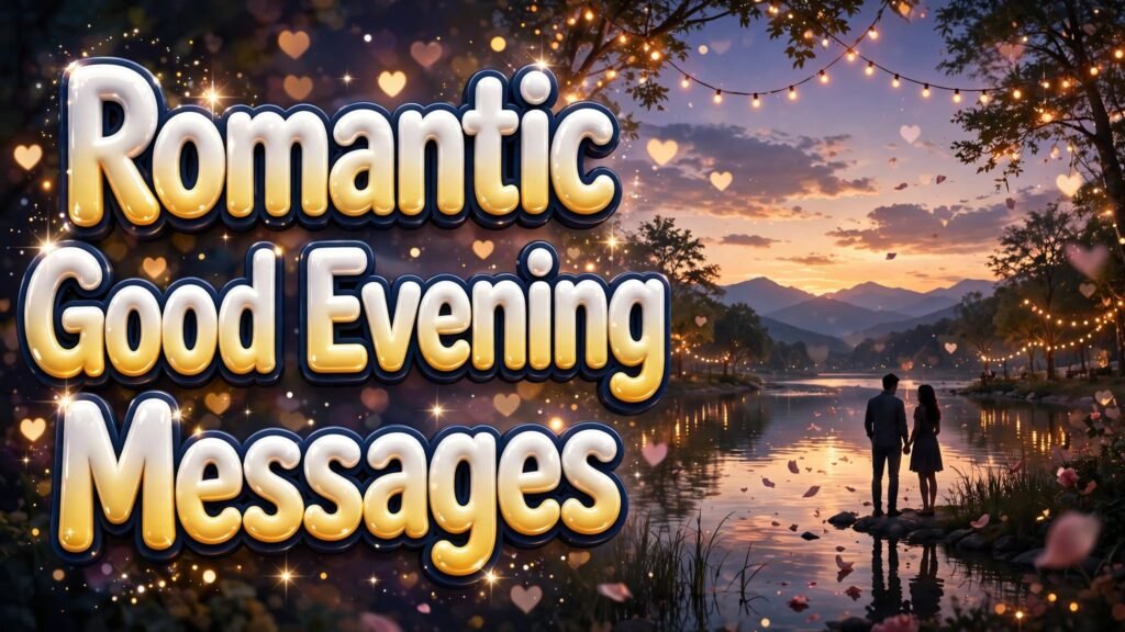 Romantic Good Evening Messages