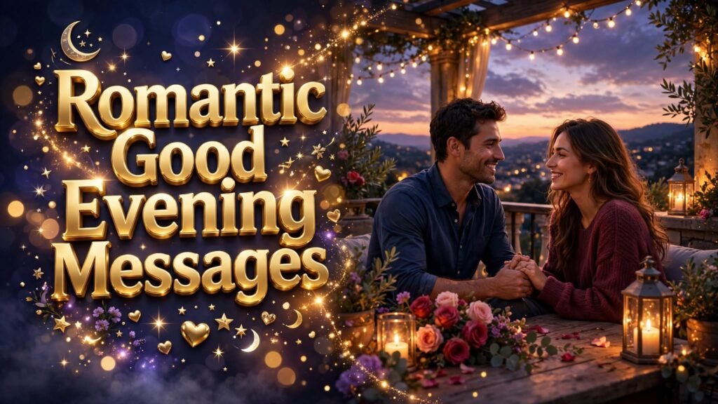Romantic Good Evening Messages