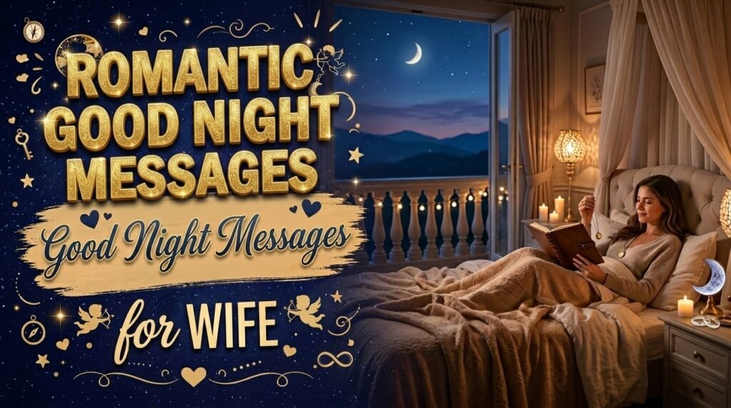 Romantic Good Night Messages for Wife