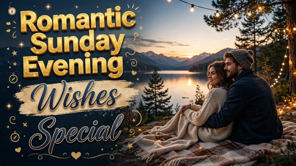 Romantic Sunday Evening Wishes