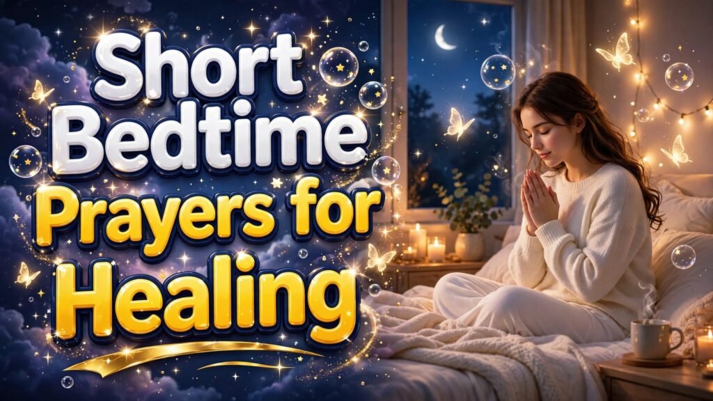 Short Bedtime Prayers for Healing