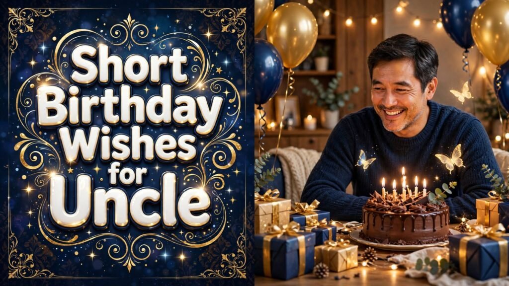 Short Birthday Wishes for Uncle (Seo)