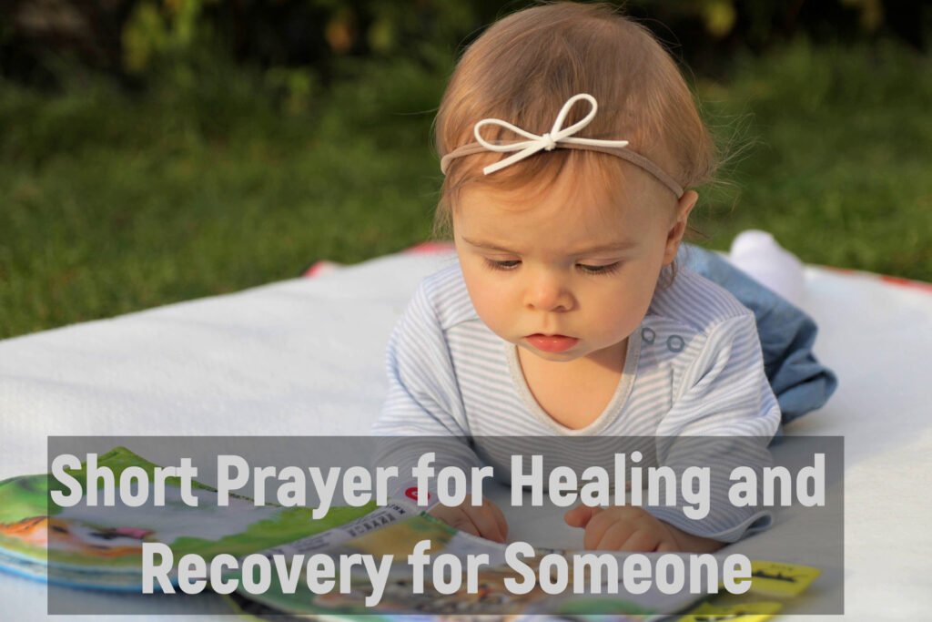 Short Prayer for Healing and Recovery for Someone