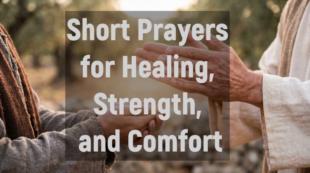 Short Prayers for Healing, Strength, and Comfort