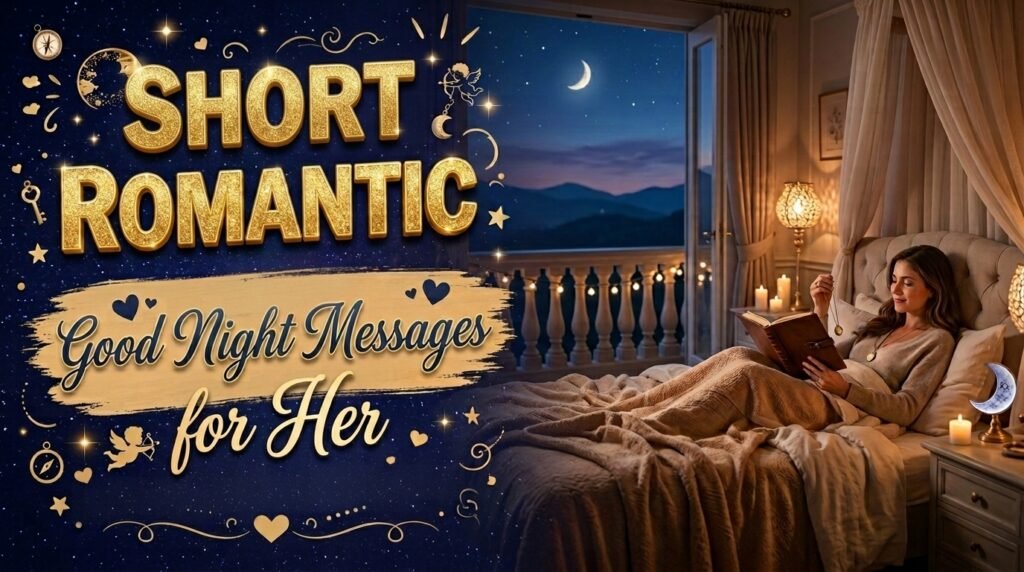 Short Romantic Good Night Messages for Her