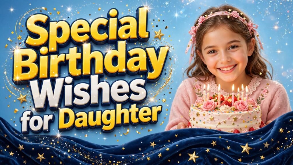 Special Birthday Wishes for Daughter