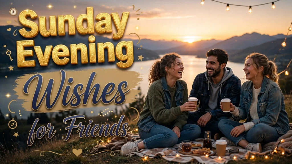 Sunday Evening Wishes for Friends