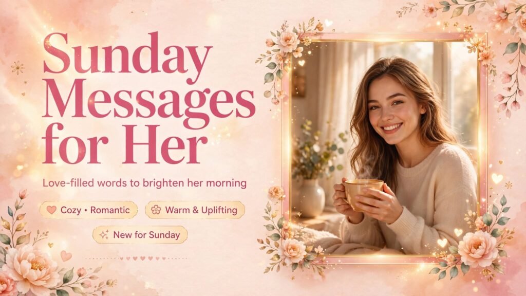 Sunday Messages for Her