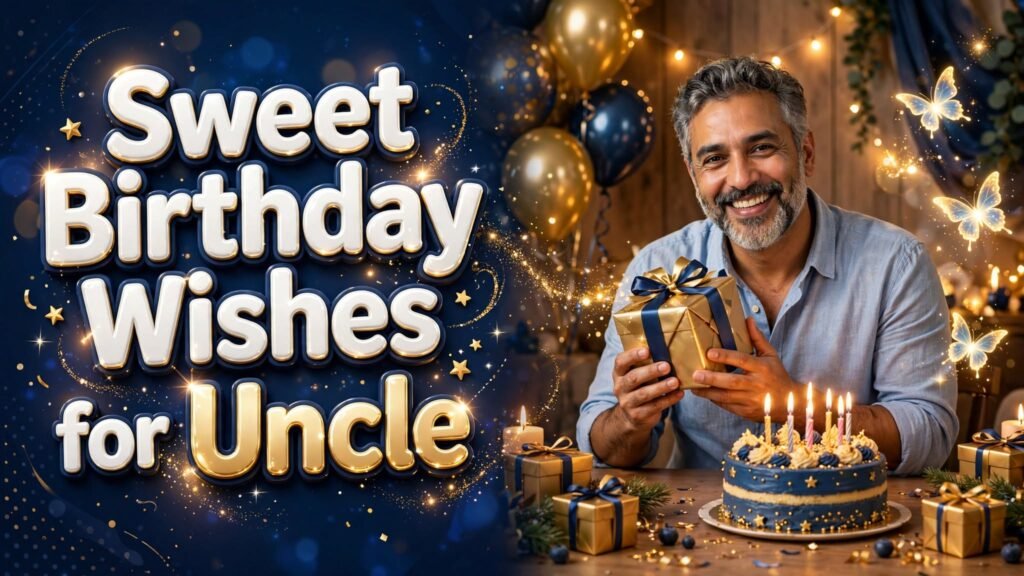 Sweet Birthday Wishes for Uncle