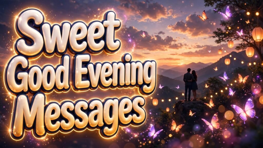 Sweet Good Evening Messages