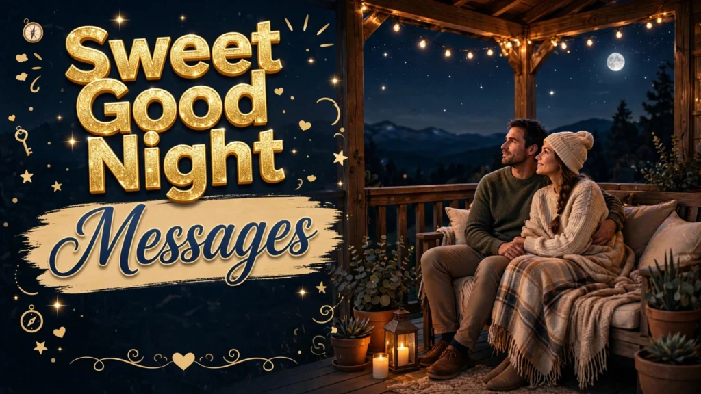 Sweet Good Night Messages