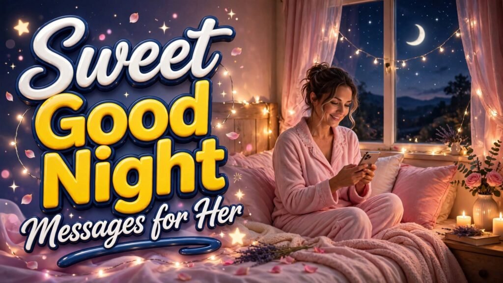 Sweet Good Night Messages for Her