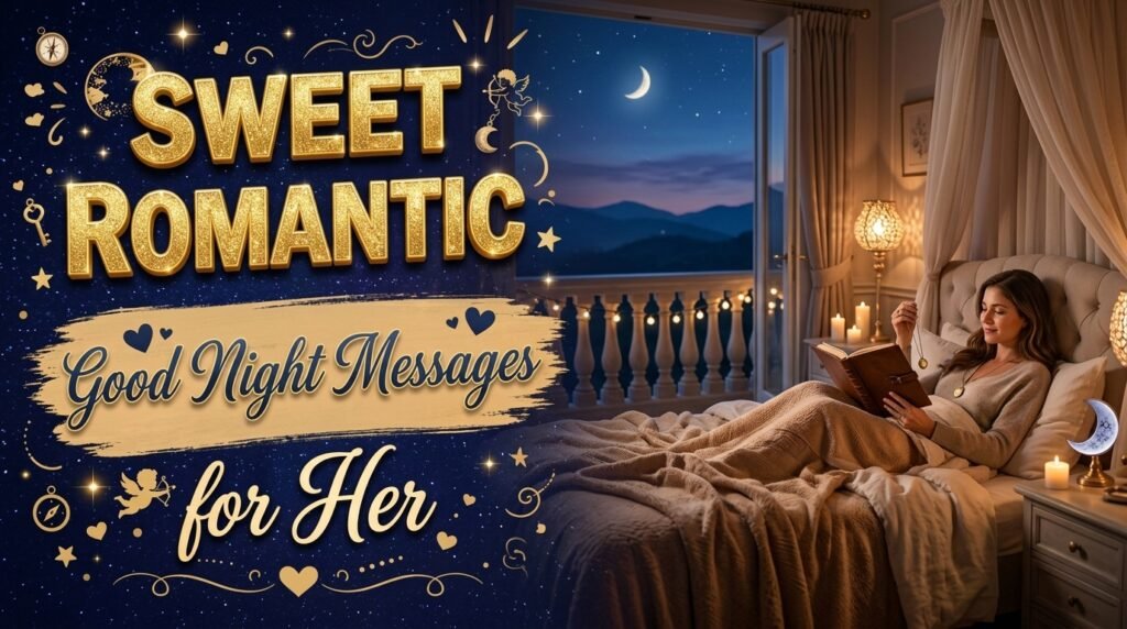 Sweet Romantic Good Night Messages for Her