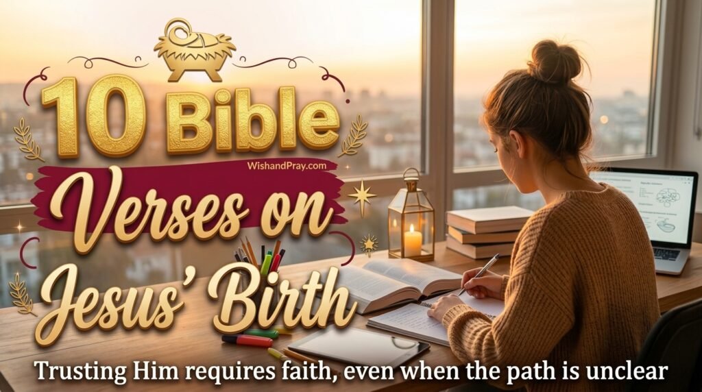 10 Bible Verses on Jesus’ Birth