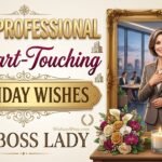 110+ Professional & Heart-Touching Birthday Wishes for Boss Lady