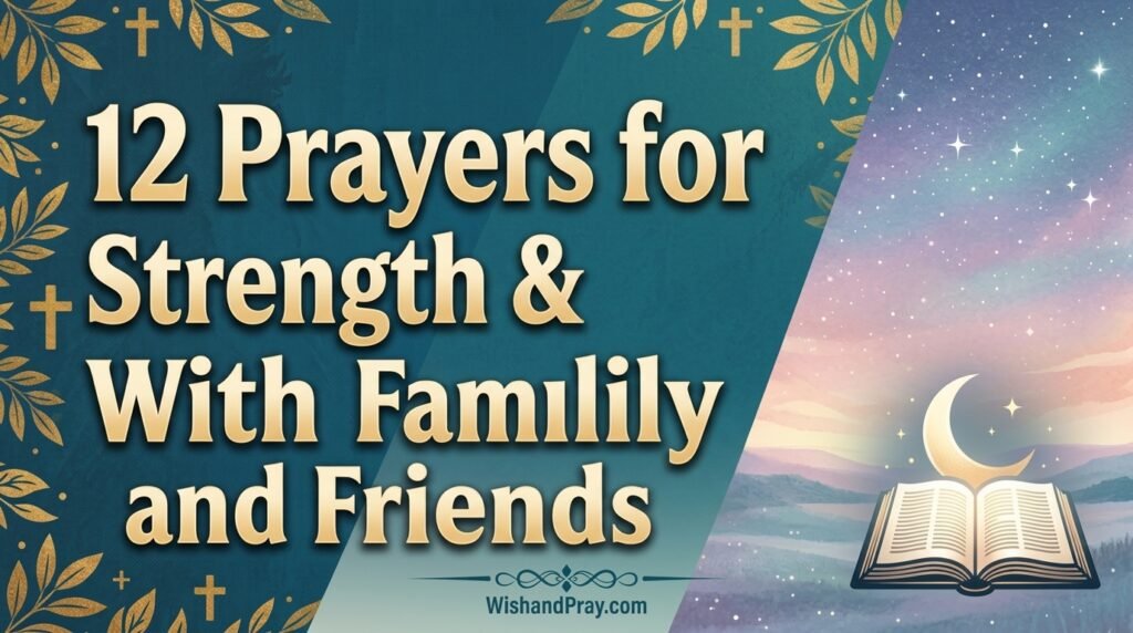 12 Prayers for Strength & Unity With Family and Friends