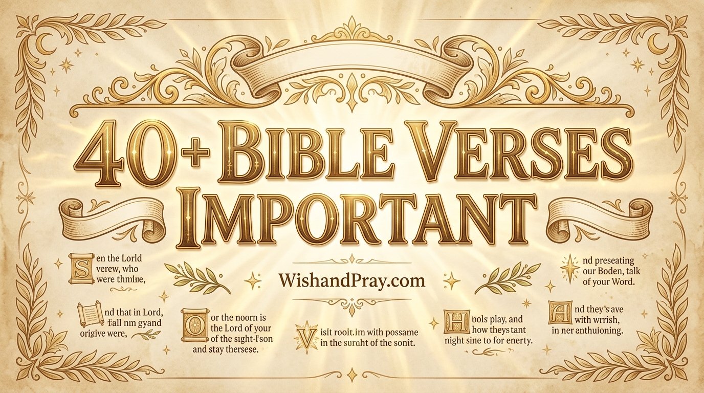 40 Bible Verses Important About Being a Good Man