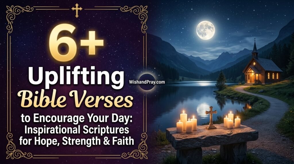 6+ Uplifting Bible Verses to Encourage Your Day Inspirational Scriptures for Hope, Strength & Faith