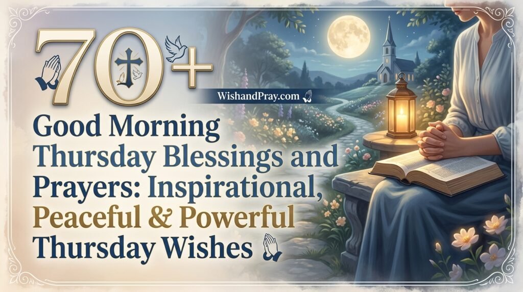 70+ Good Morning Thursday Blessings and Prayers Inspirational, Peaceful & Powerful Thursday Wishes