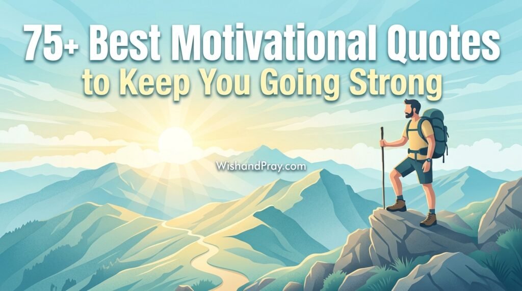 75+ Best Motivational Quotes to Keep You Going Strong